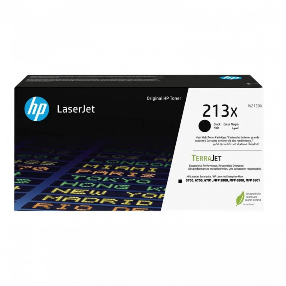 Картридж HP LaserJet 213X Чёрный 9000стр