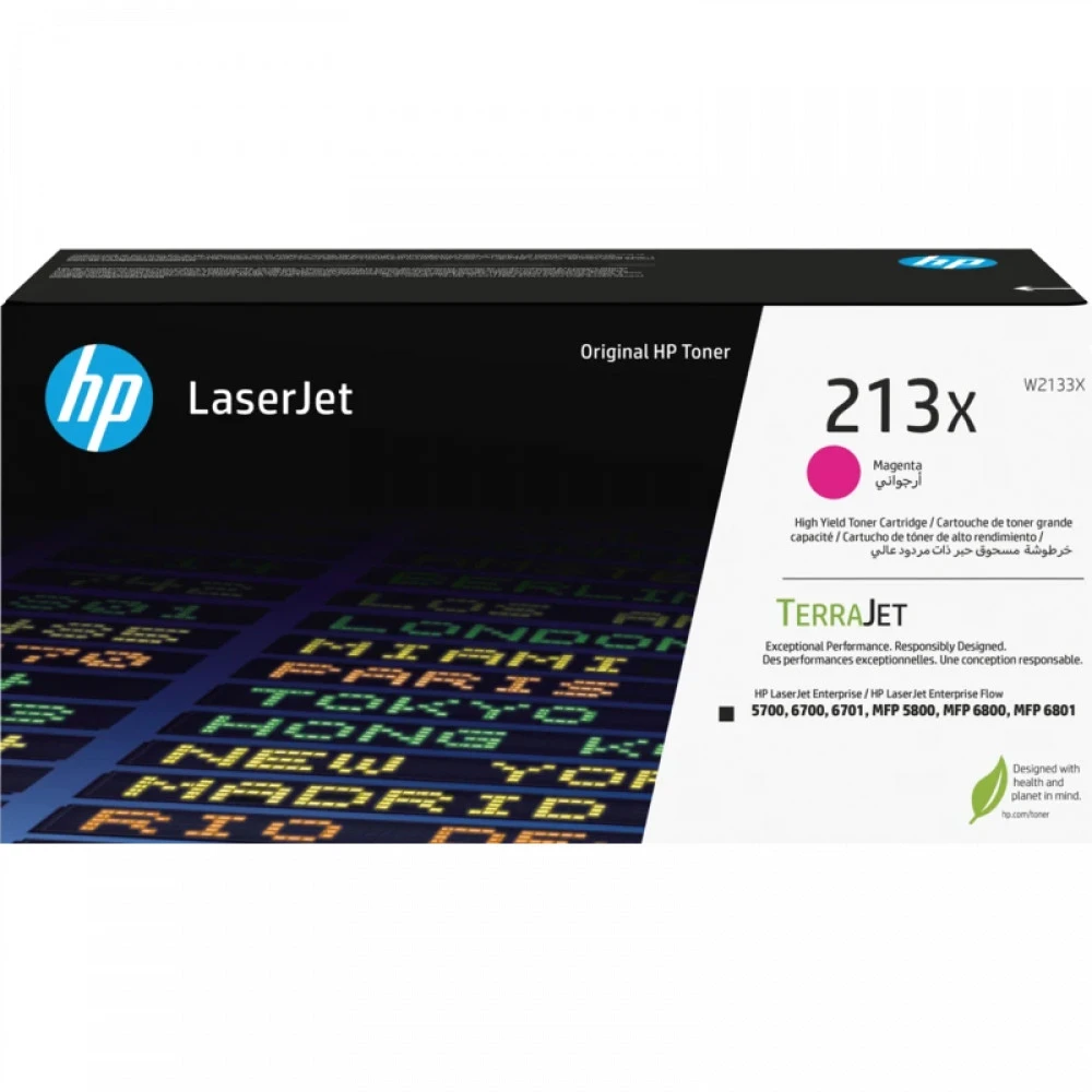 Картридж HP LaserJet 213X Пурпурный 6000стр