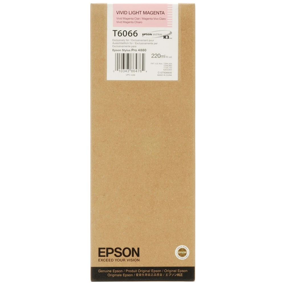Картридж Epson SP-4880 C13T606600, светло-пурпурный — 2
