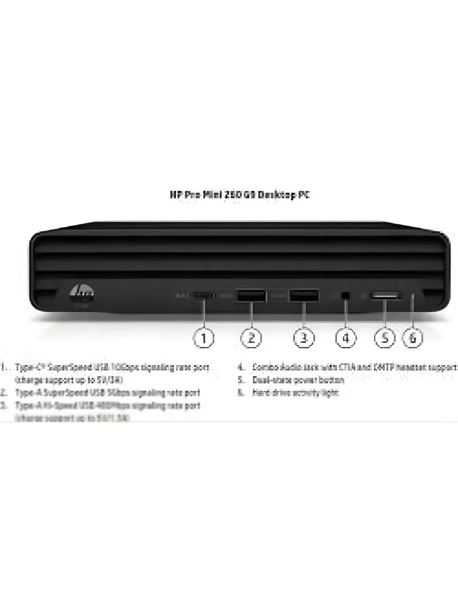 Настольный ПК HP Pro Mini 260 G9 i5-1335U 8GB/512 WiFi