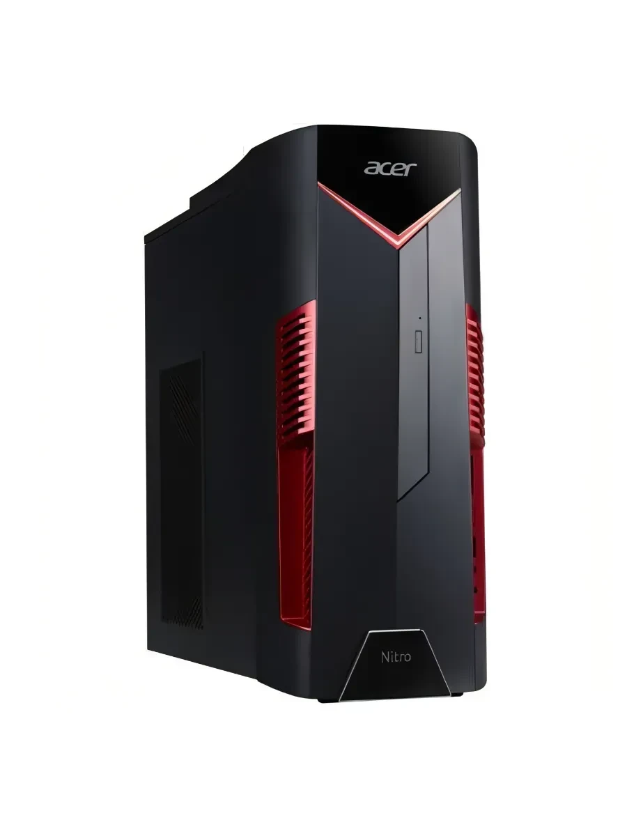 ПК Acer Nitro N50-660 / Tower Gaming / Core Ultra 5-225F / 32GB DDR5-6000 / 1TB M.2 NVMe SSD / GeForce RTX 5060 8GB GDDR7 / Wi-Fi 7 / Gigabit LAN / HD Audio / 500W 80+ Platinum PSU /проводные USB клавиатура и оптическая мышь/ Без ОС