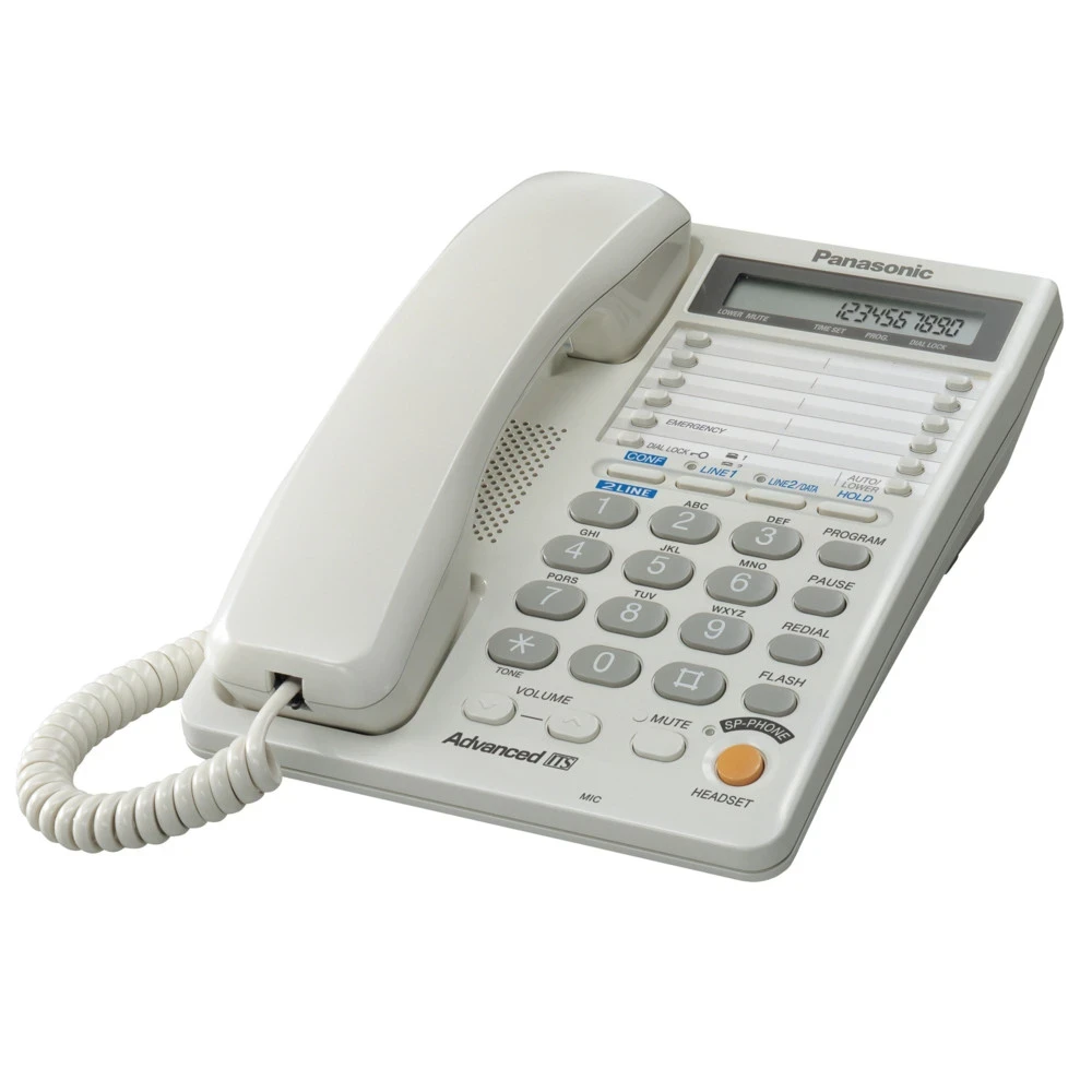 Телефон Panasonic KX-TS2368CAW/RUW, White