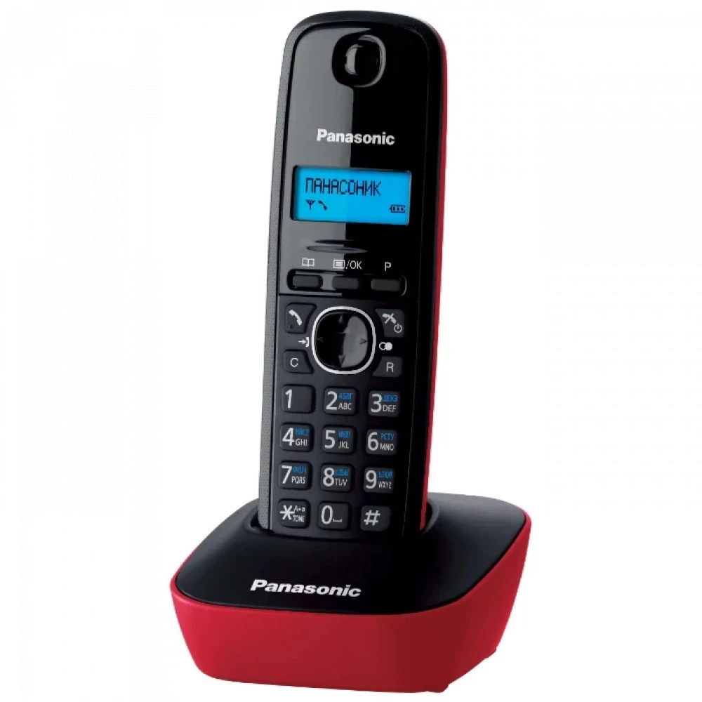 Радио-телефон Panasonic KX-TG1611CAR, Red