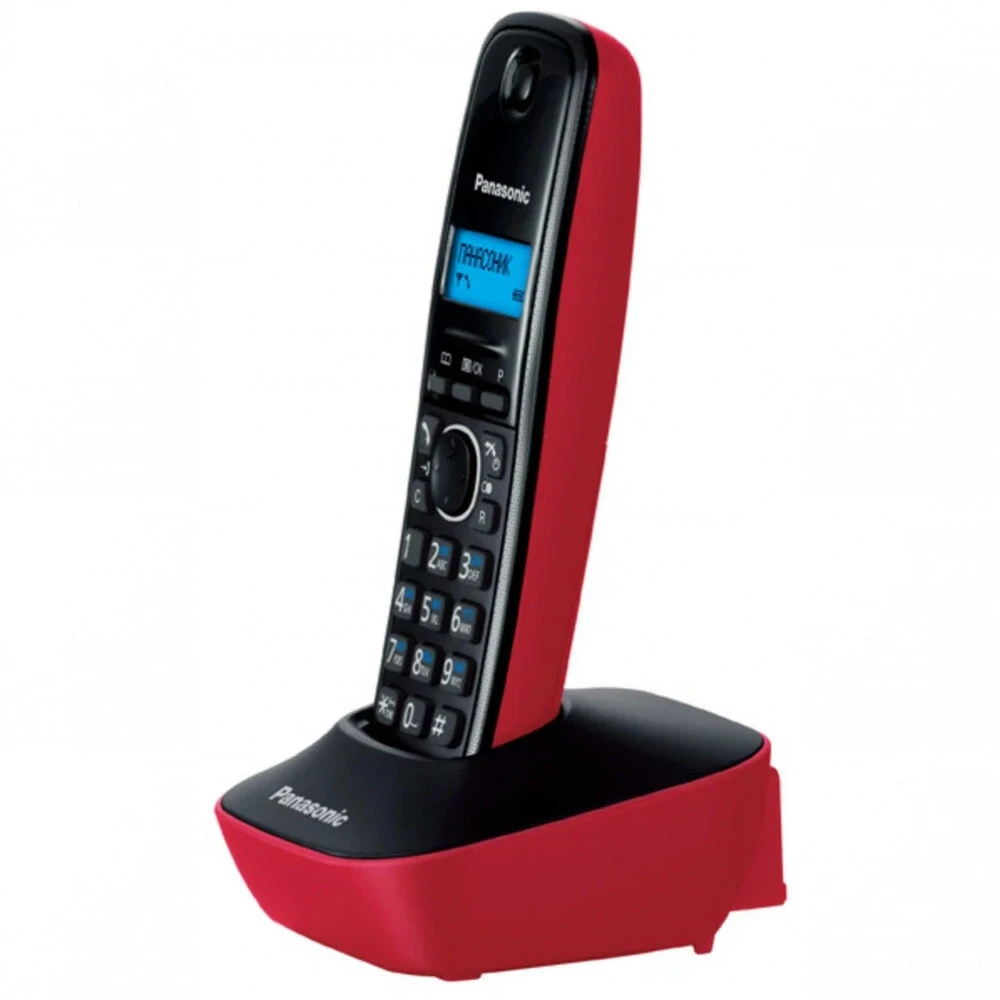 Радио-телефон Panasonic KX-TG1611CAR, Red — 2
