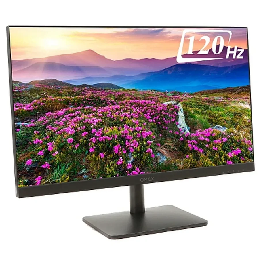 Монитор 23.8" Qmax 24UM50HDM, Black, IPS, 1920x1080@120Hz, 300кд/м2, 1000:1, 2ms, VGA, HDMI, DP