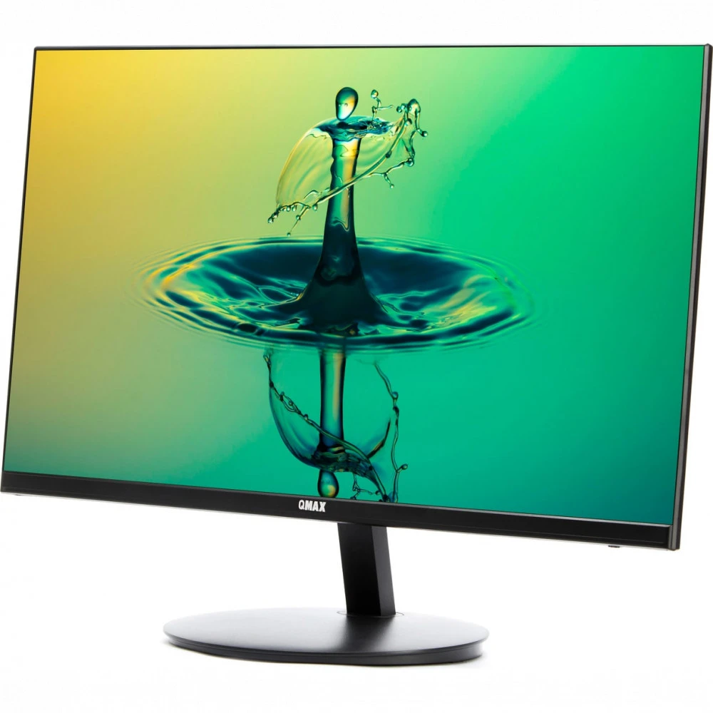 Монитор 23.8" Qmax 24UM50HDM, Black, IPS, 1920x1080@120Hz, 300кд/м2, 1000:1, 2ms, VGA, HDMI, DP — 3