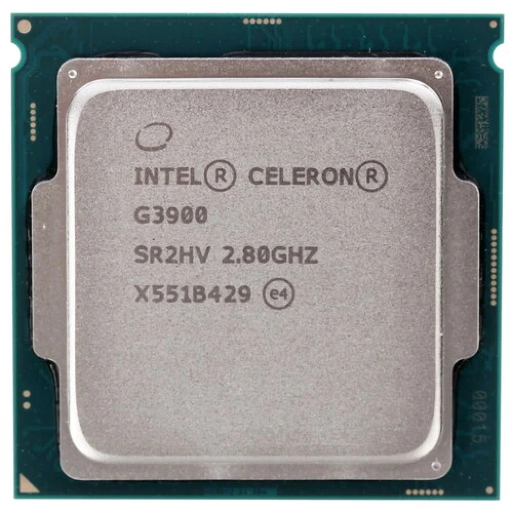 Процессор Intel Celeron G3900, S1151/2 cores/Skylake/2.8GHz/2MB L3/14nm/ HD Graphics 510/51W, OEM