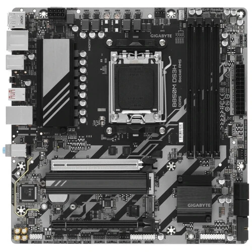 Материнская плата Gigabyte B850M DS3H, AM5, DDR5, mATX — 3