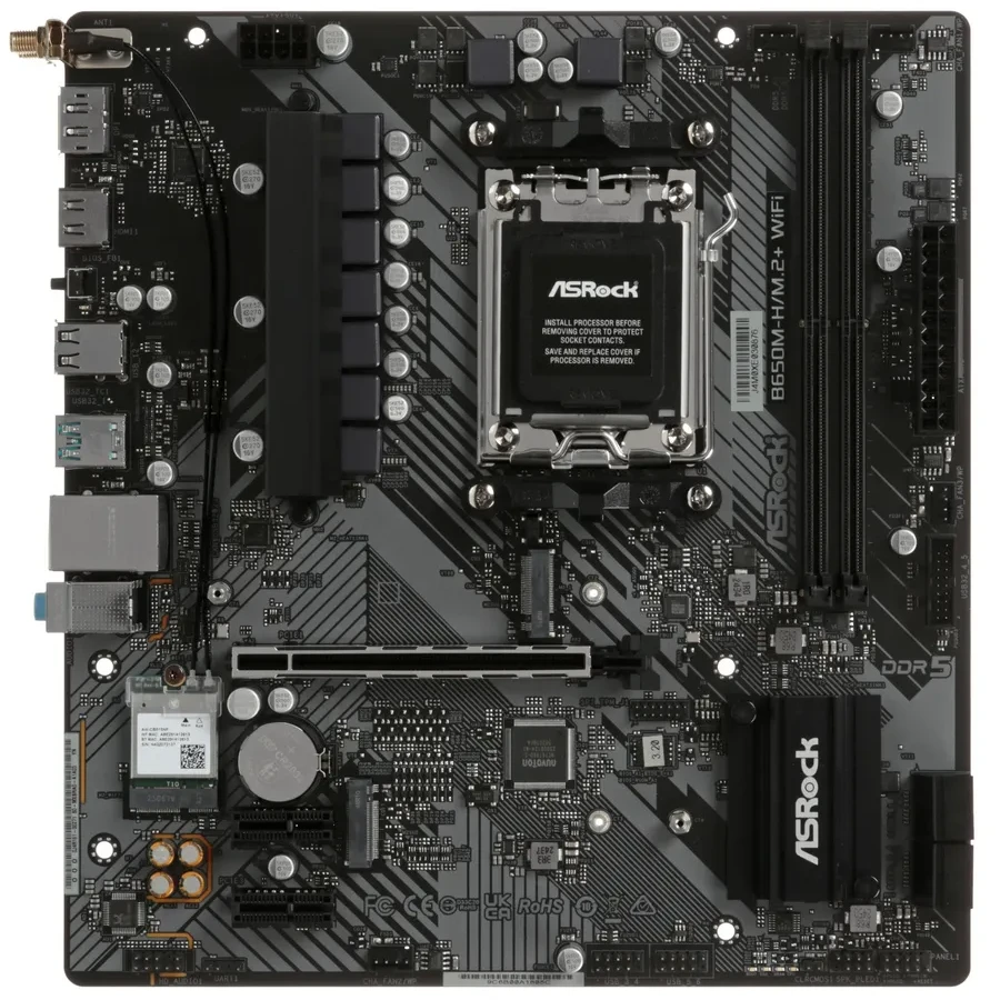 Материнская плата ASRock B650M-H/M.2+ WIFI — 2