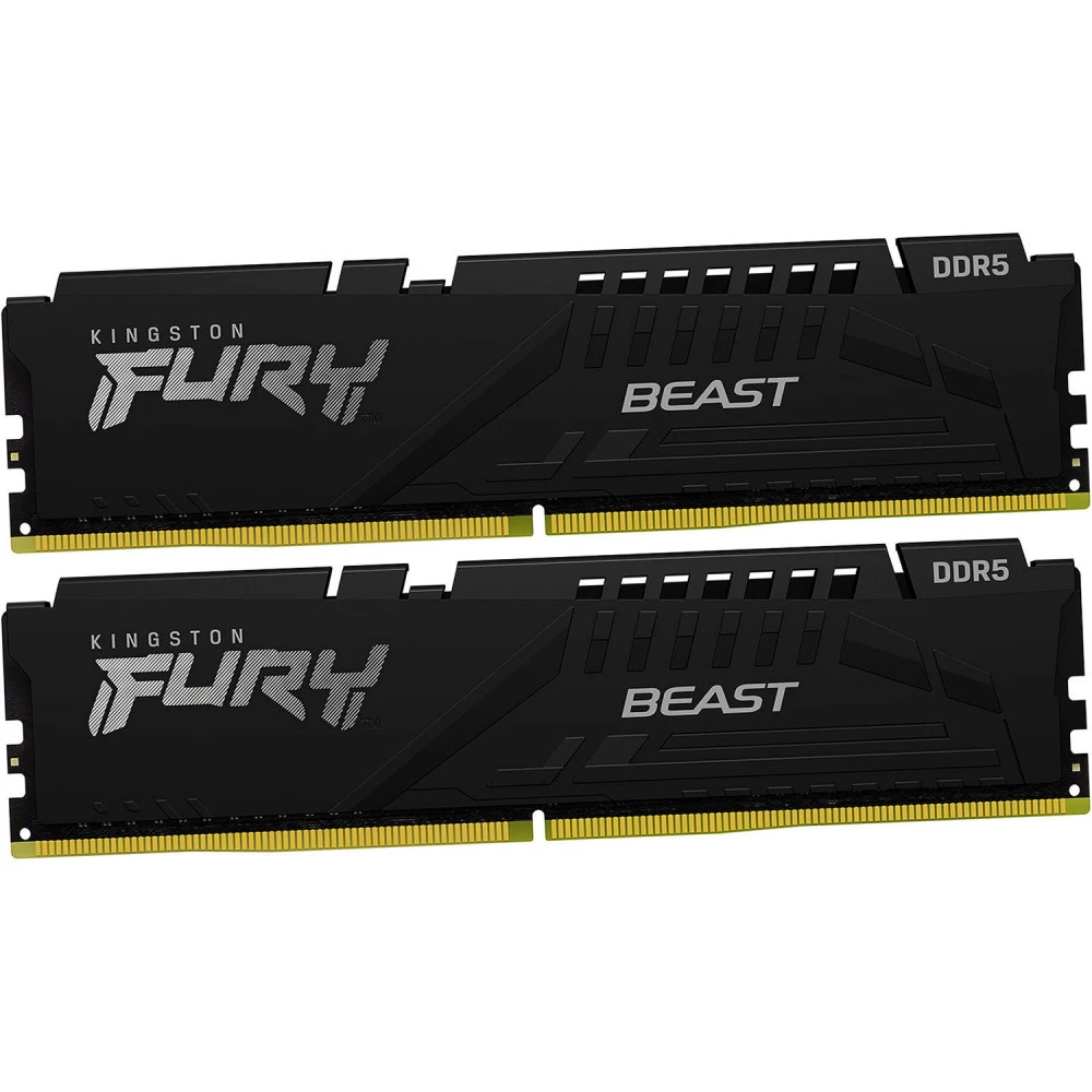 ОЗУ Kingston Fury Beast, 16GB (2x8GB) DDR5-5200, DIMM, CL40 — 2