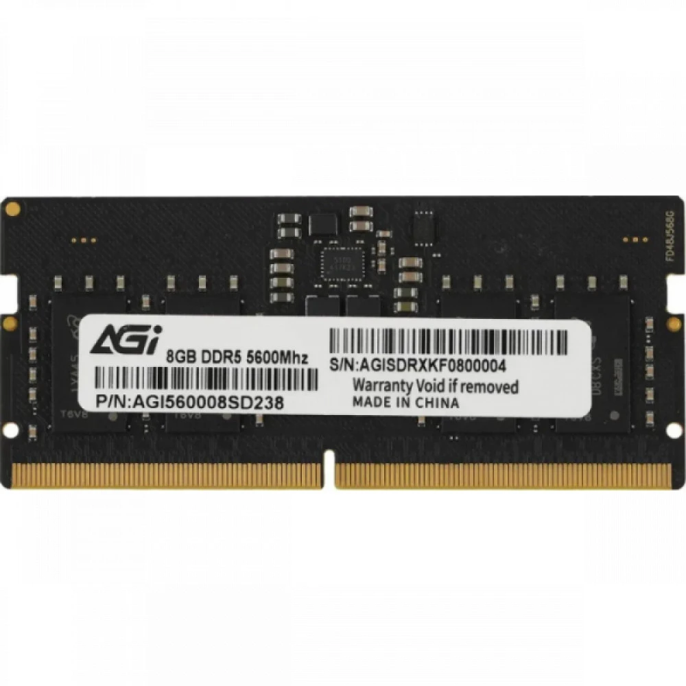 Оперативная память SO-DIMM DDR5 8 GB <5600MHz> AGI, AGI560008SD238-ST, CL40 — 3
