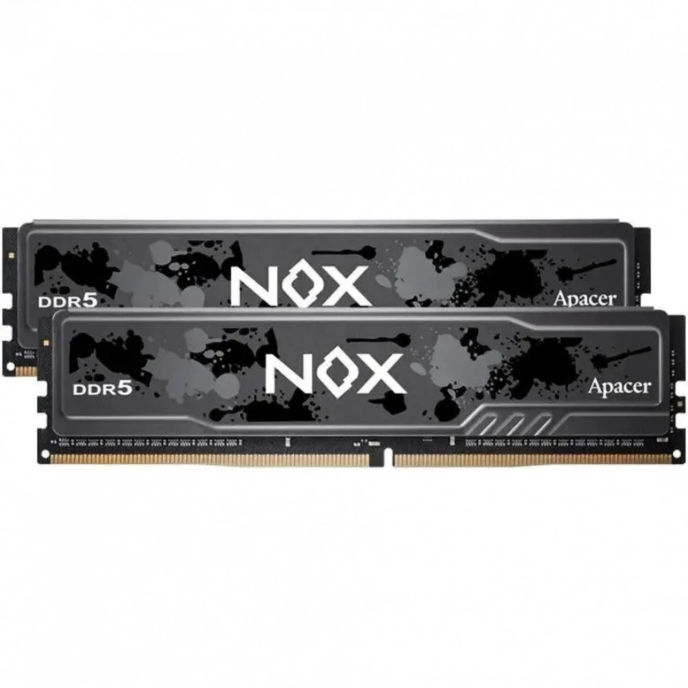 Оперативная память DDR-5 DIMM 32 GB 6000 MHz Apacer NOX, 2x 16 GB Kit, BOX (AH5U32G60C622MBAA-2)