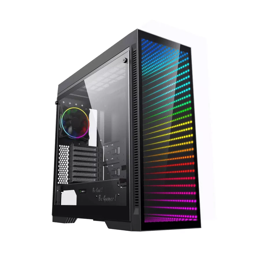 Корпус Gamemax Abyss TR, Mid-Tower, чёрный
