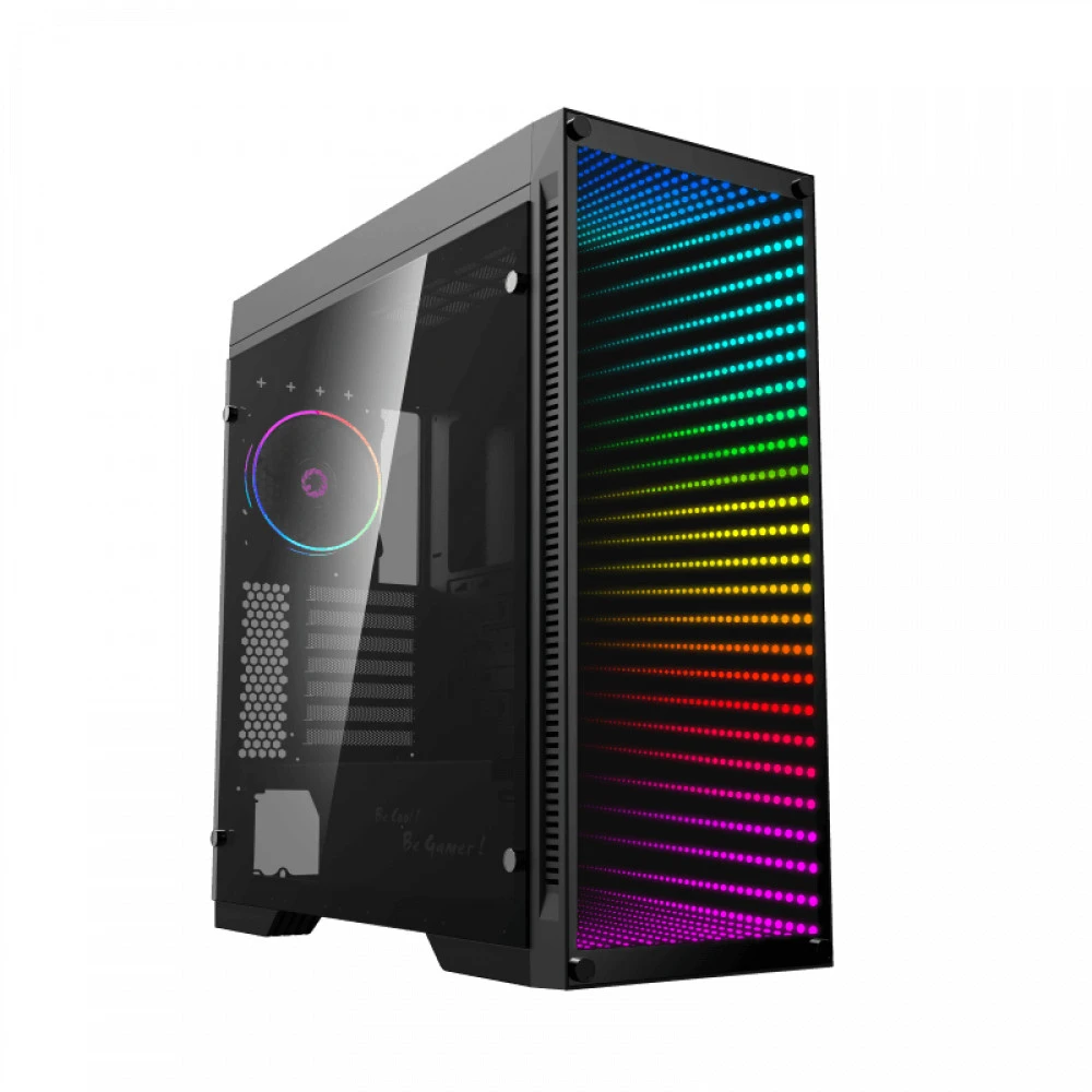 Корпус Gamemax Abyss TR, Mid-Tower, чёрный — 4