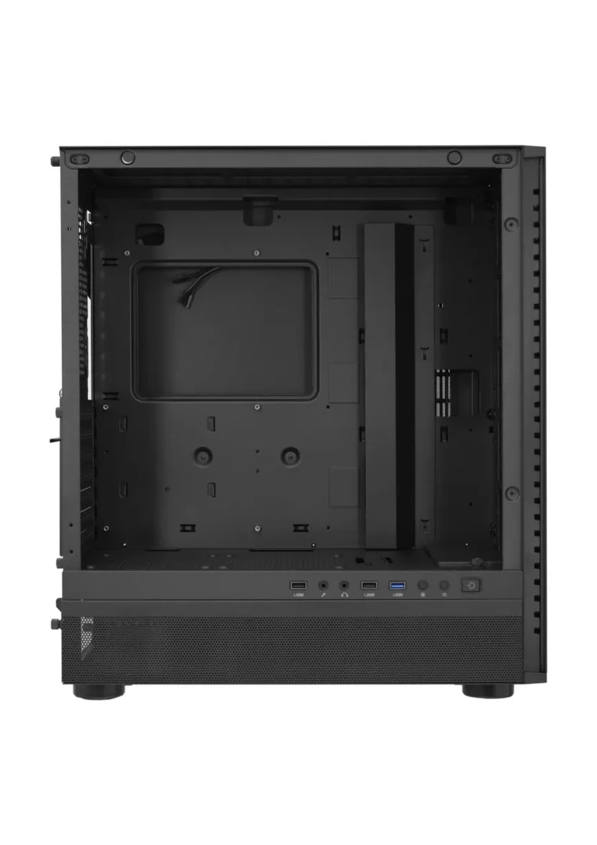 Корпус PCCooler ME200 MESH, ATX, 3xARGB вентилятора, чёрный — 2