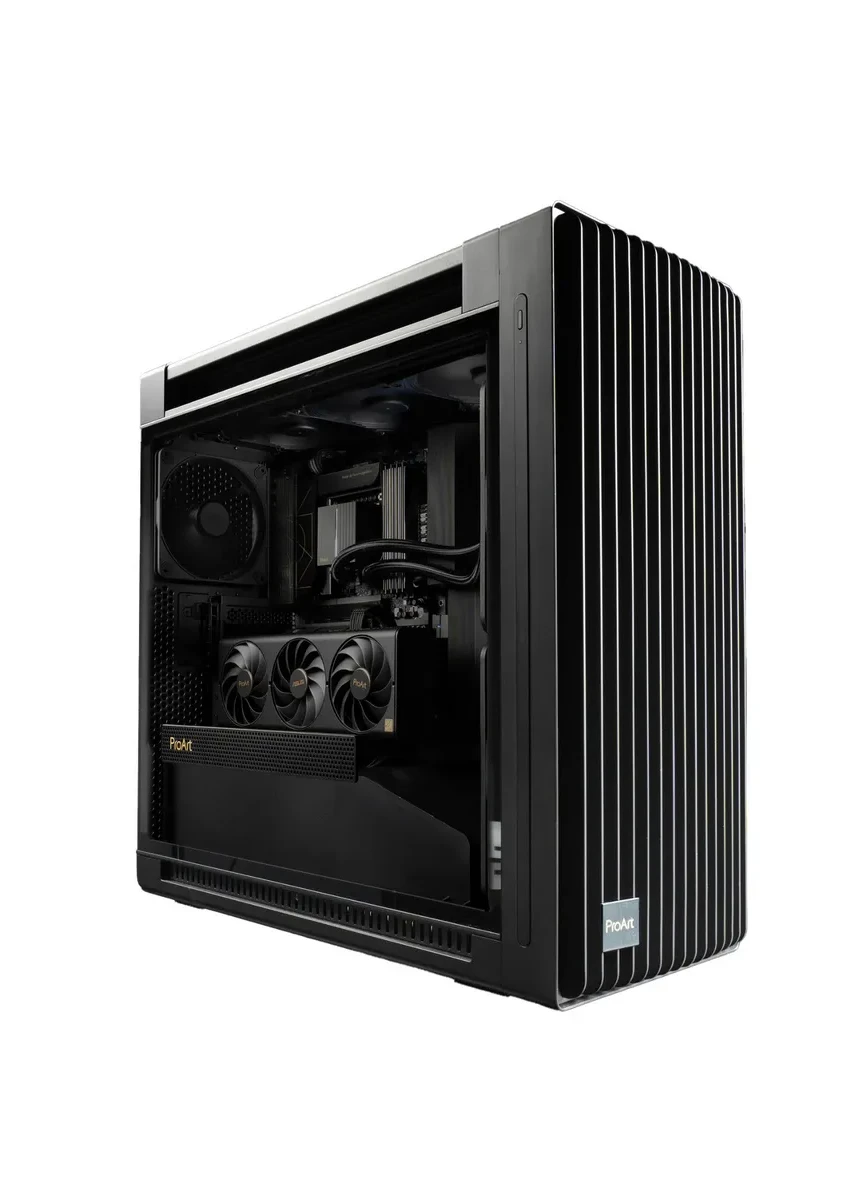 Корпус ASUS PROART PA602 TG, E-ATX/ATX/mATX/mITX, чёрный