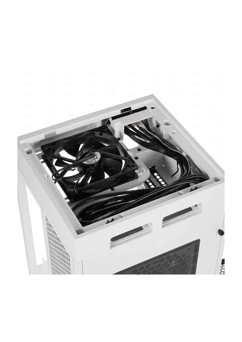 Компьютерный корпус Thermaltake The Tower 100 Snow, Mini-ITX, белый — 4
