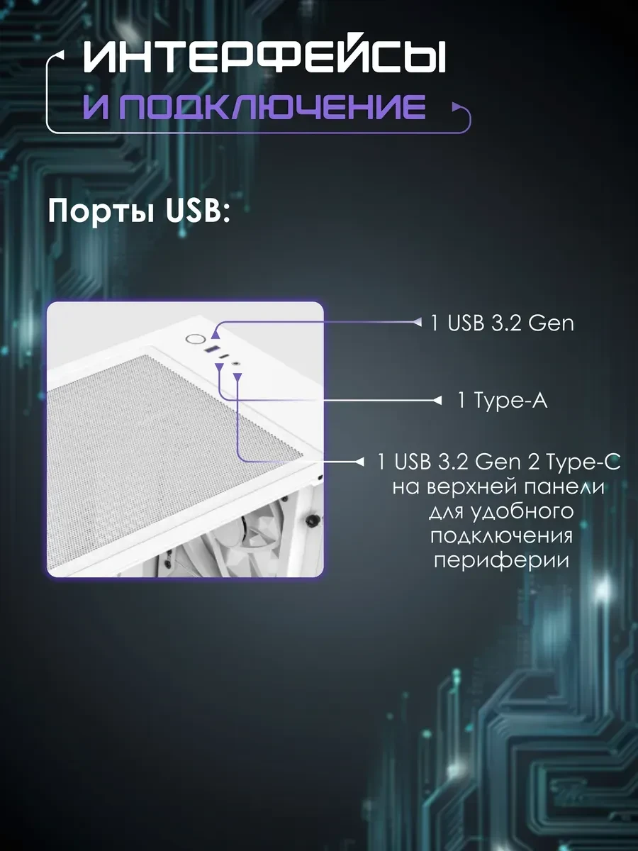 Компьютерный корпус H Series H5 Elite Edition, ATX, белый — 5