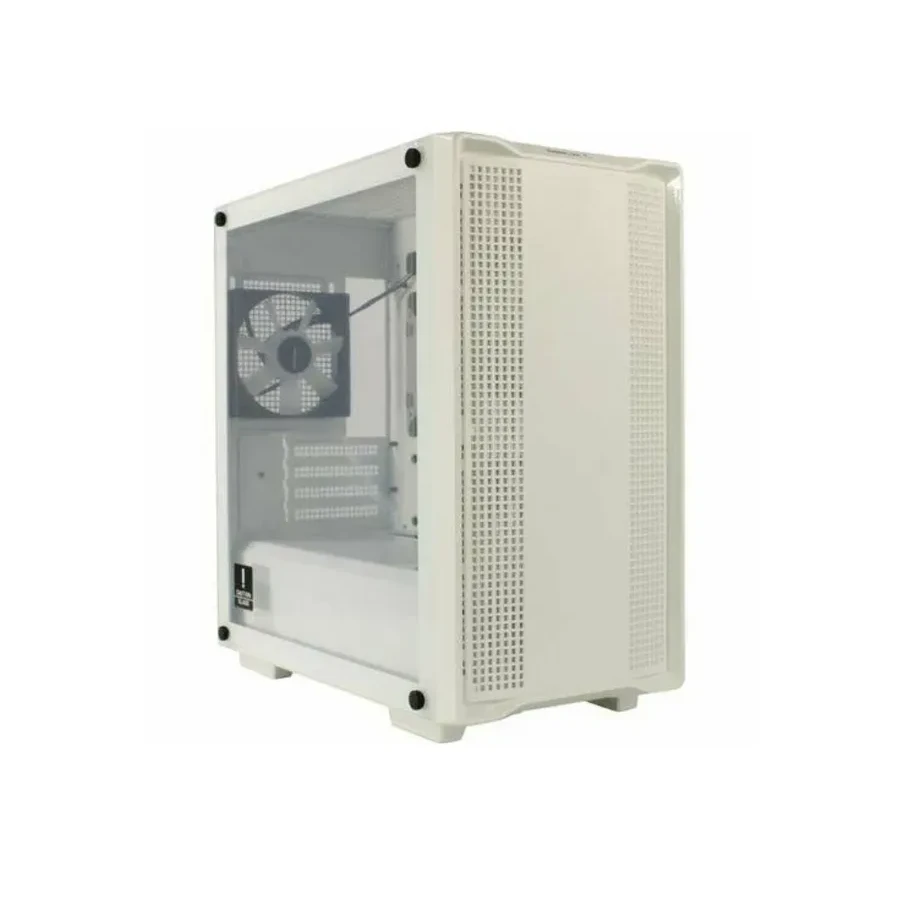 Корпус Deepcool CC360, Mini-ITX/Micro ATX, 3x120mm, белый
