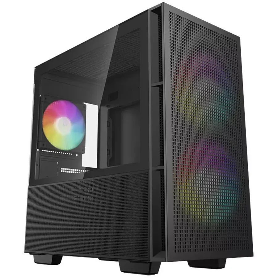 Корпус Deepcool CH360, Micro ATX/Mini-ITX, 2x140mm RGB