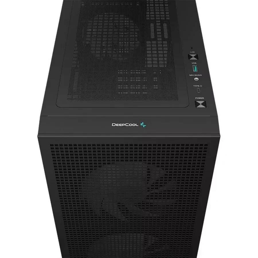 Корпус Deepcool CH360, Micro ATX/Mini-ITX, 2x140mm RGB — 5