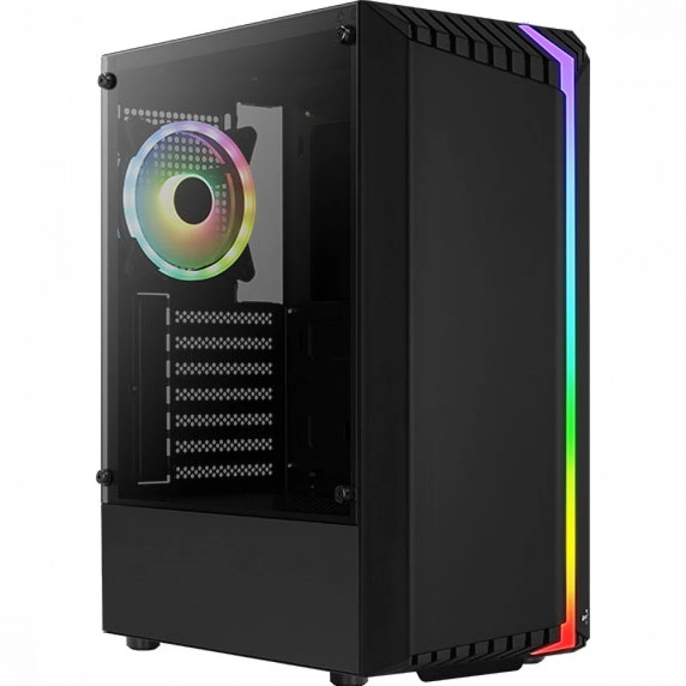 Корпус Aerocool Bionic-G-BK, ATX, 1x120mm RGB
