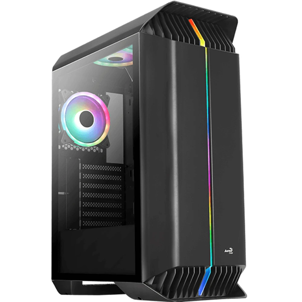 Корпус Aerocool Gladiator Duo, ATX, 3x120mm ARGB — 2