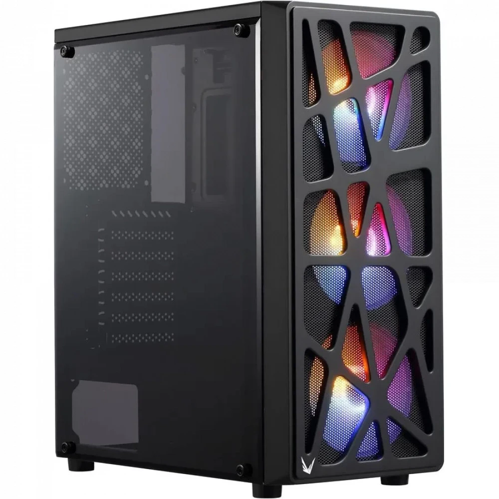 Корпус Formula V Mana Black, ATX, 4x120mm RGB — 2