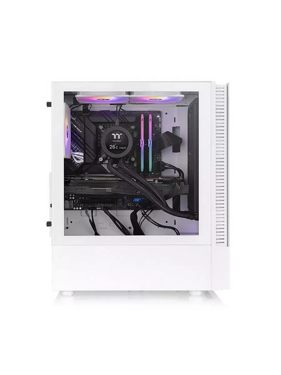 Корпус Thermaltake View 200 TG ARGB, ATX, 3x120mm — 3