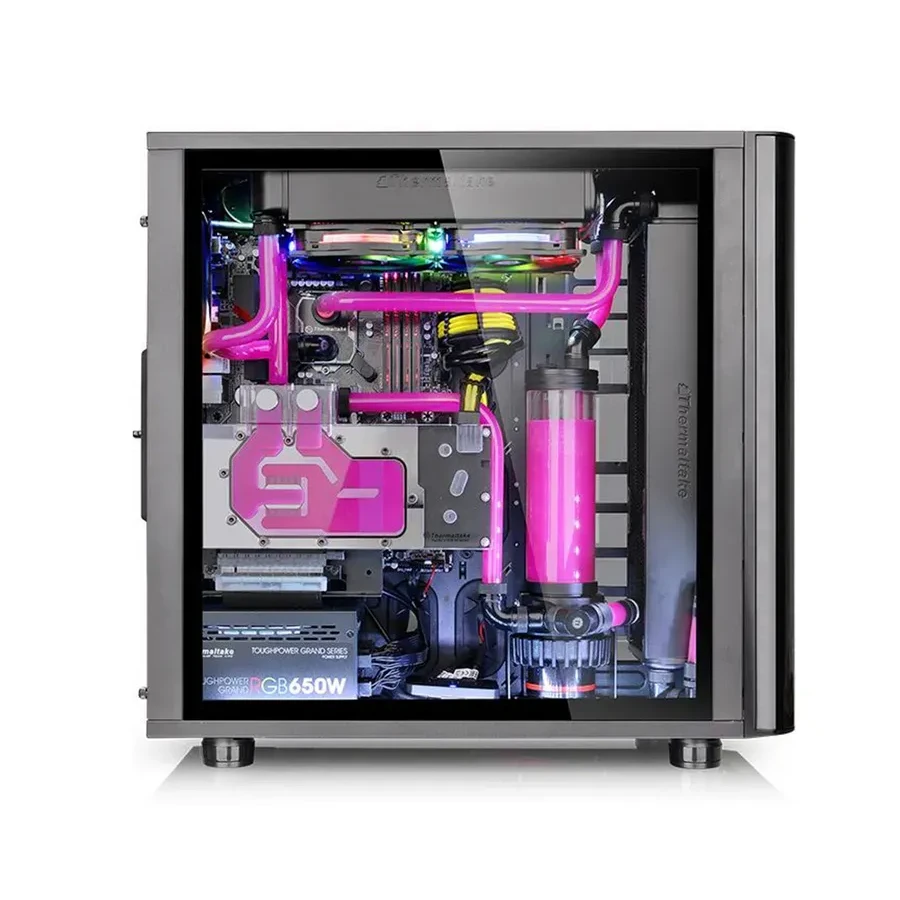 Корпус Thermaltake View 31 TG RGB, ATX, 3x140mm — 2