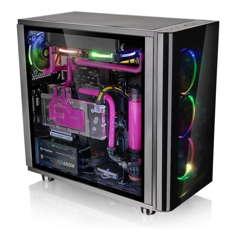 Корпус Thermaltake View 31 TG RGB, ATX, 3x140mm — 3