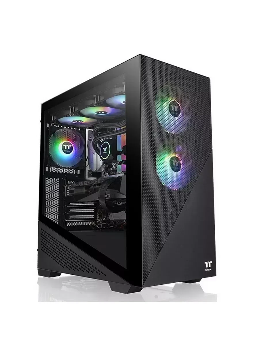 Корпус Thermaltake Divider 370 TG ARGB, ATX, 3x120mm