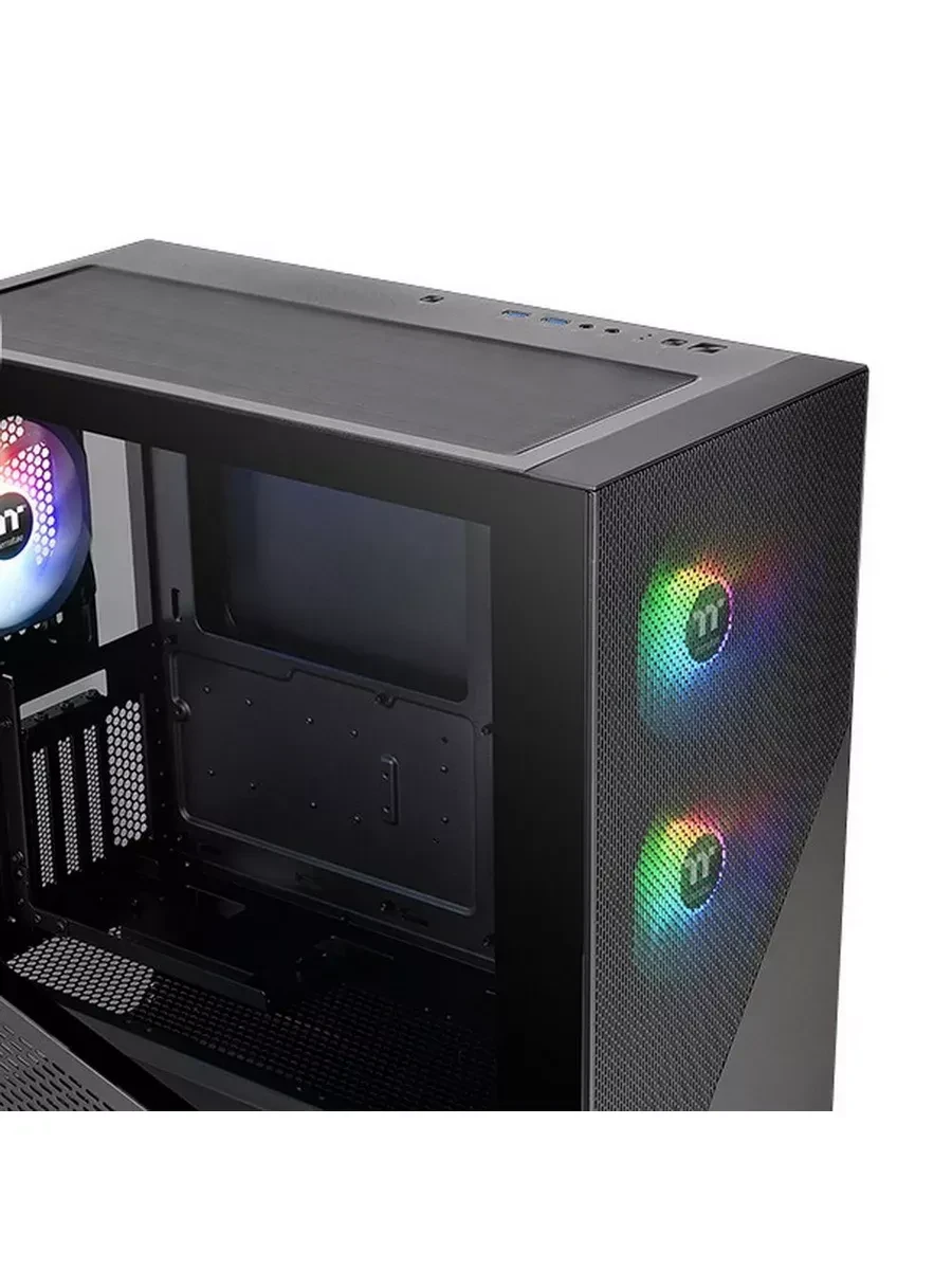 Корпус Thermaltake Divider 370 TG ARGB, ATX, 3x120mm — 4