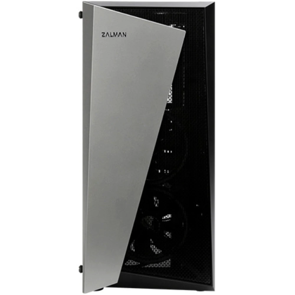 Корпус Zalman S4 PLUS, 3x12см RGB, черный