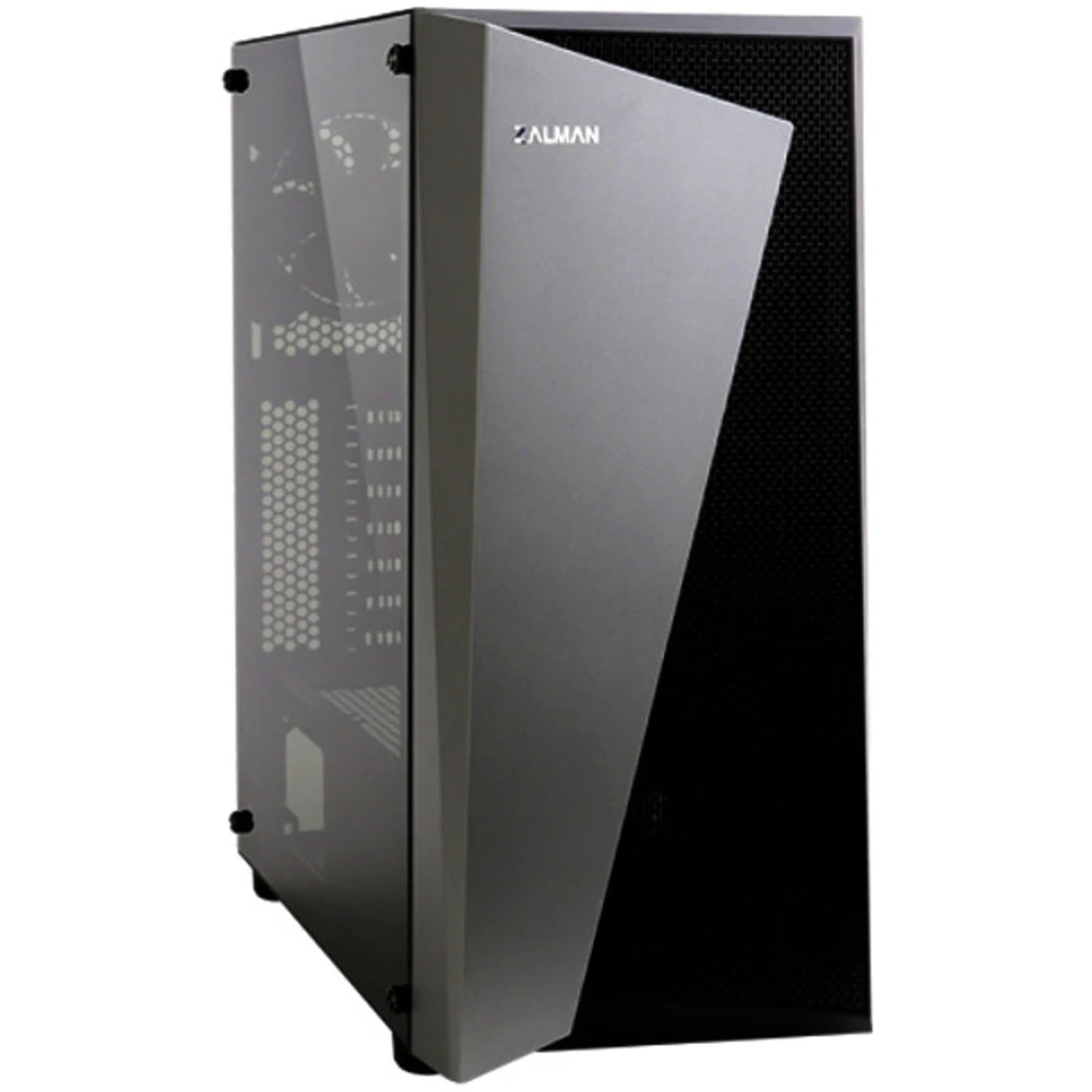 Корпус Zalman S4 PLUS, 3x12см RGB, черный — 3
