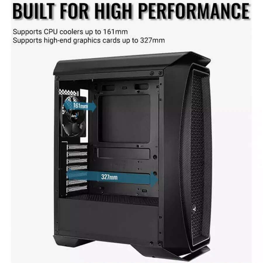 Корпус Aerocool Aero One Frost-G-BK ATX — 4