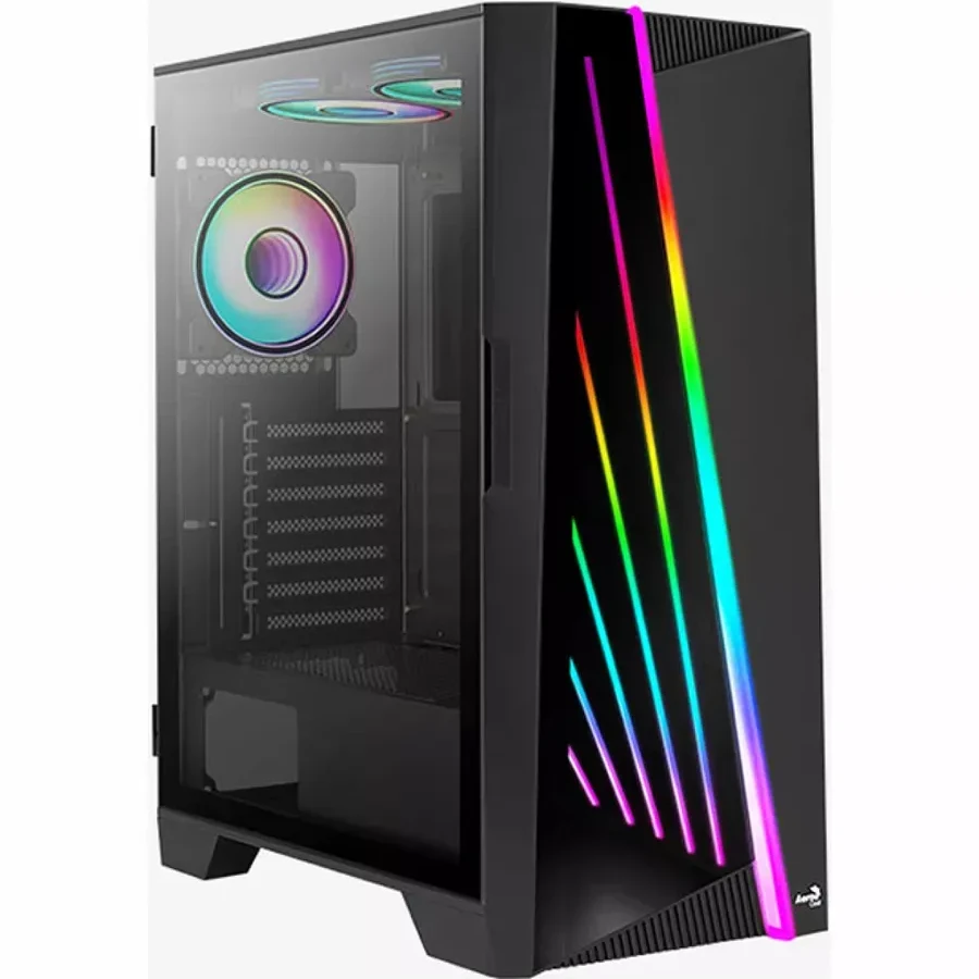 Корпус Aerocool Mirage-G-BK-v2 ATX, ARGB