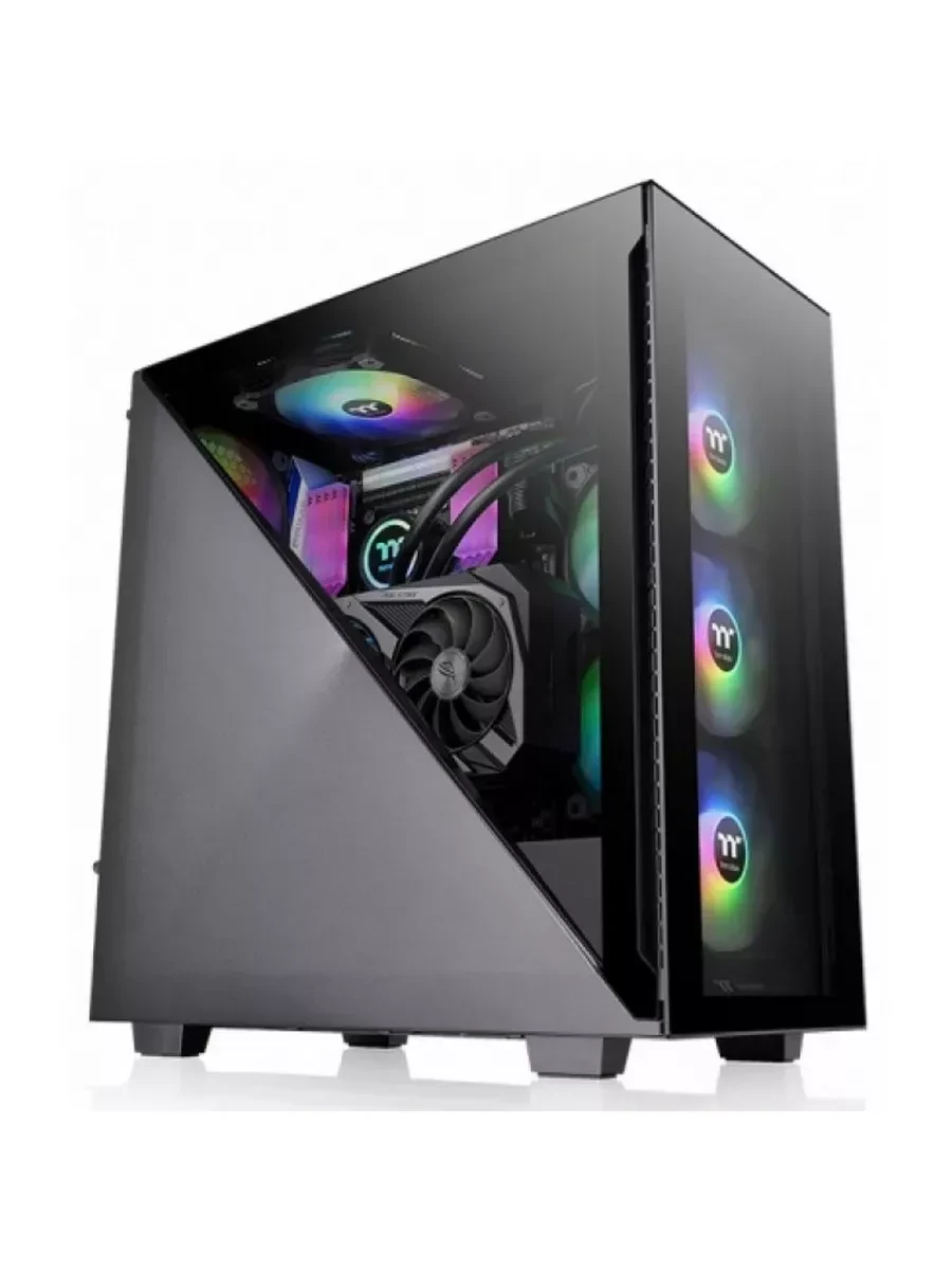 Корпус Thermaltake Divider 300 TG ATX, чёрный