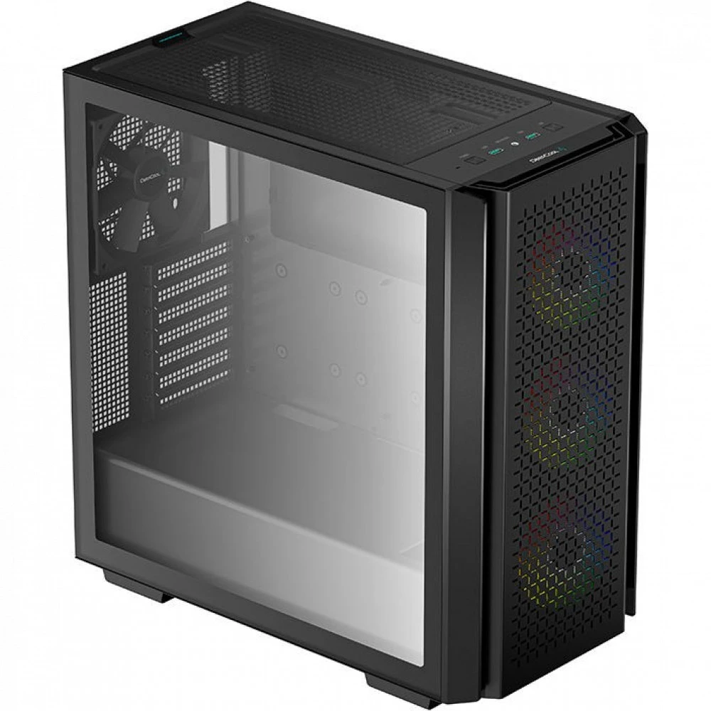 Корпус Deepcool CG560 E-ATX, ARGB, чёрный — 4