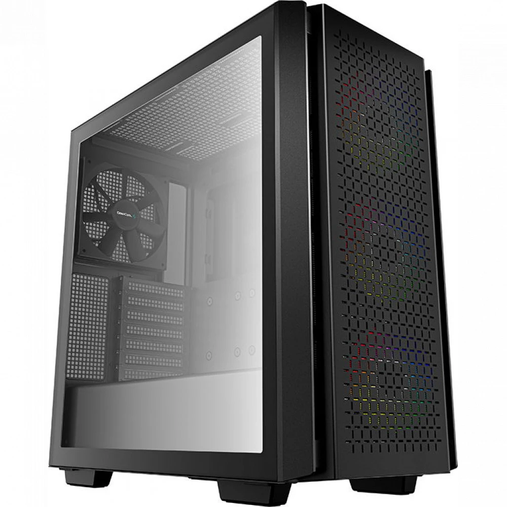 Корпус Deepcool CG560 E-ATX, ARGB, чёрный — 3