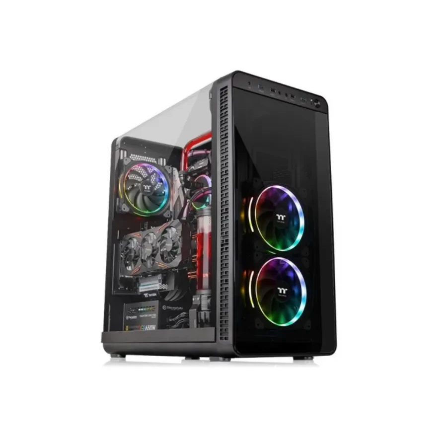 Корпус Thermaltake View 37 RGB Plus, ATX, 3x120mm RGB