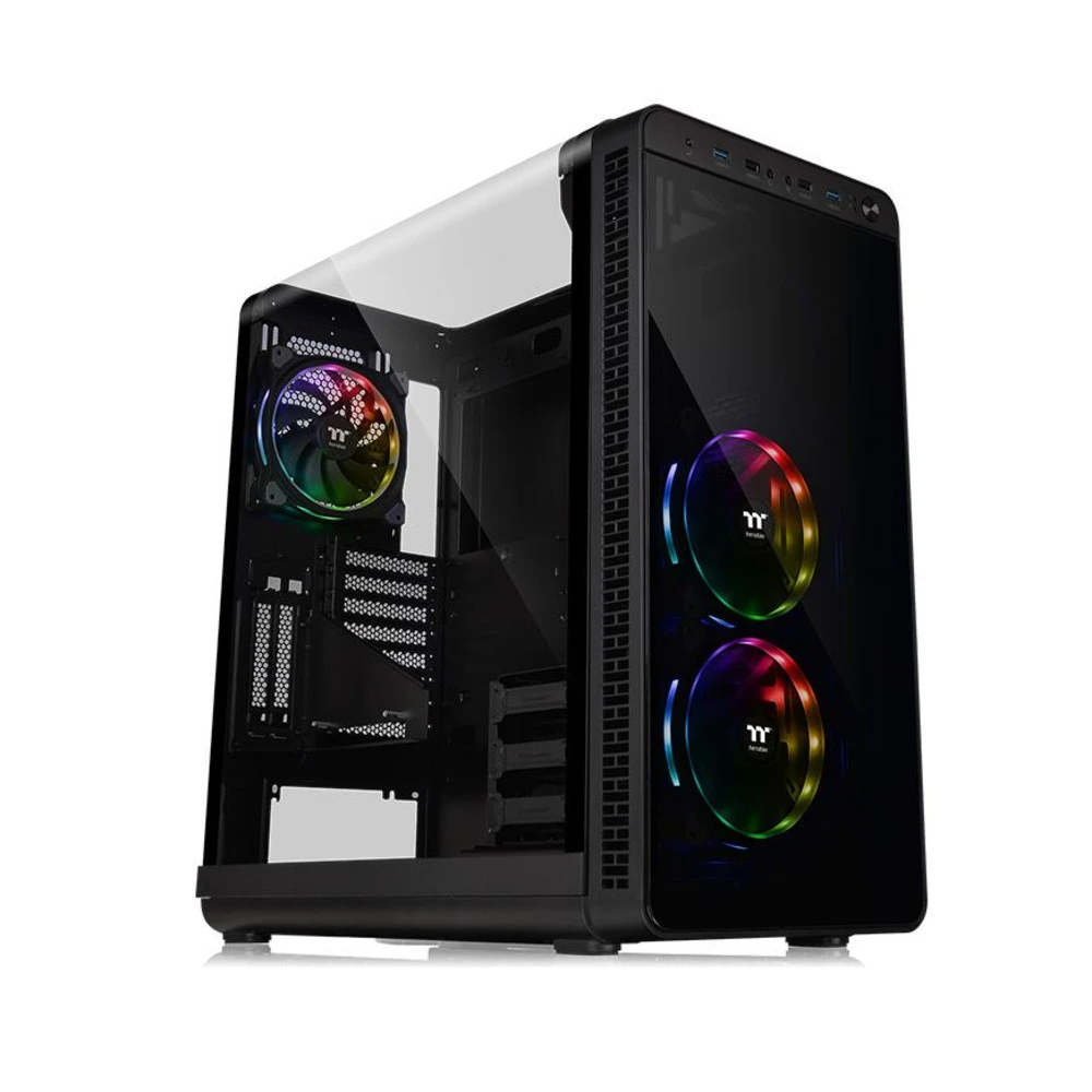 Корпус Thermaltake View 37 RGB Plus, ATX, 3x120mm RGB — 3