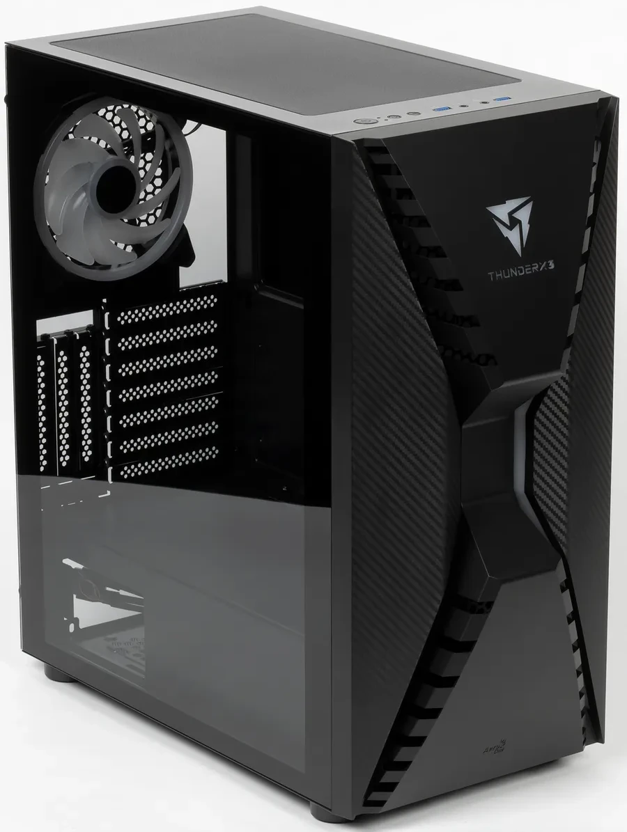 Корпус ThunderX3 Cronus-G, чёрный — 3