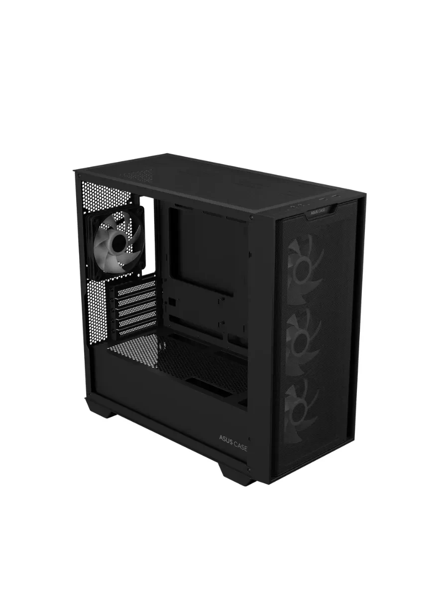Корпус ASUS A21 PLUS TG ARGB, mATX, чёрный — 3