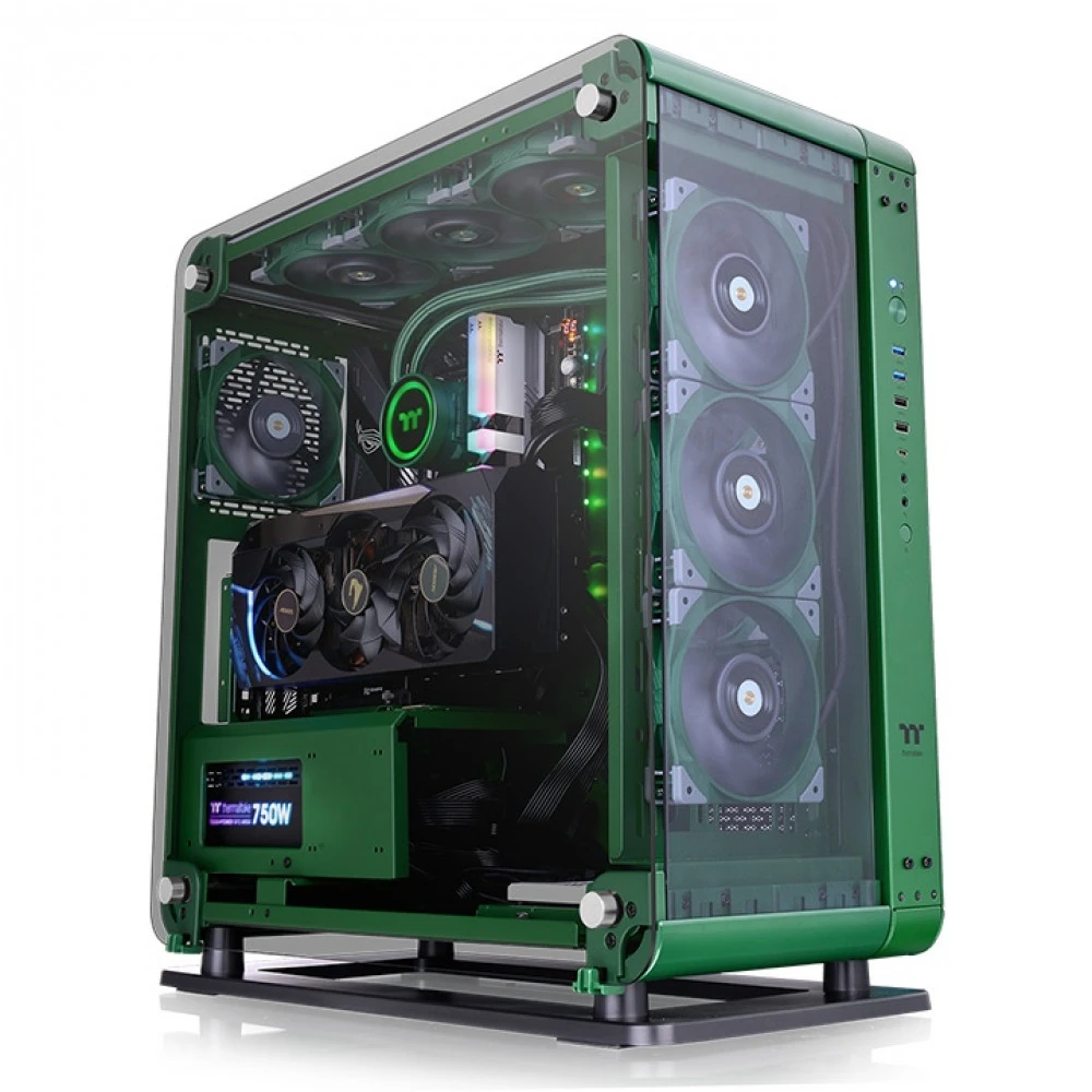 Корпус Thermaltake Core P6 TG, Racing Green — 3