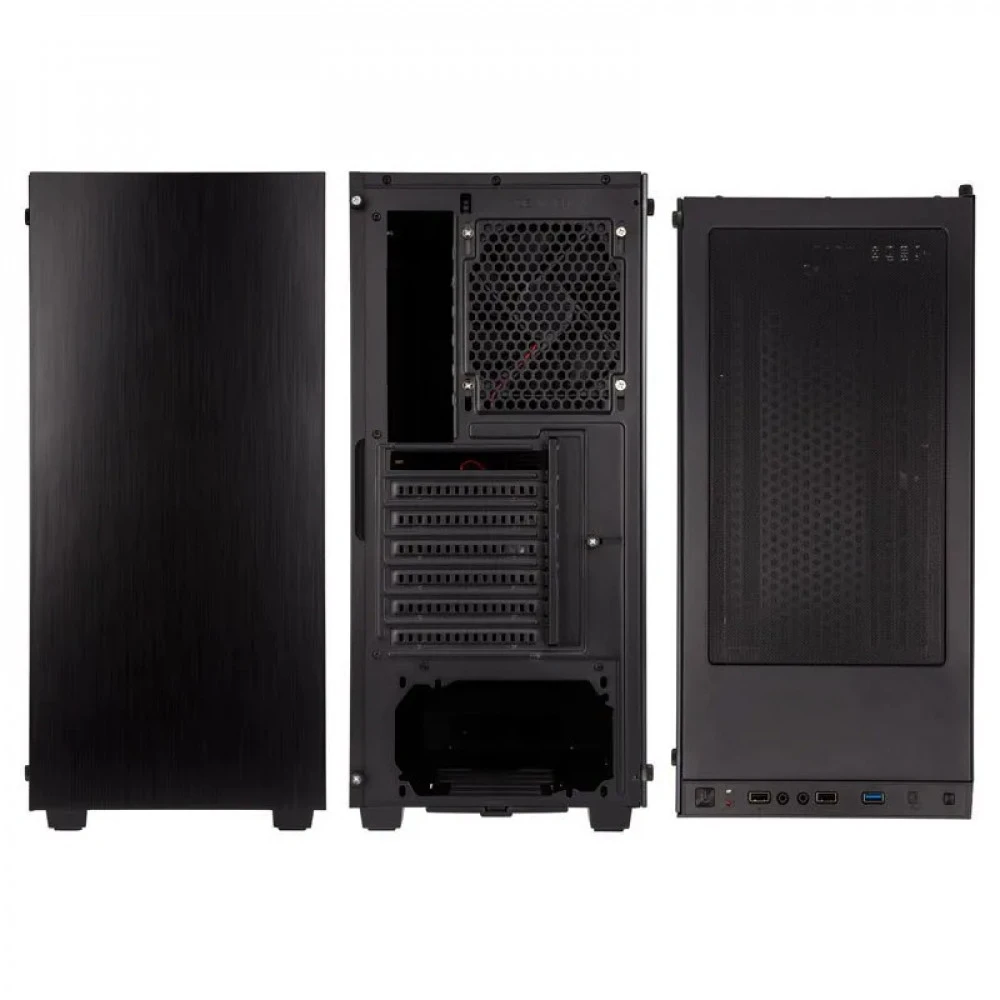 Корпус ПК Kolink Stronghold Midi-Tower, Tempered Glass, ARGB — 2