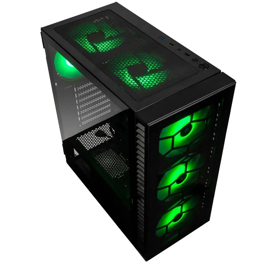 Корпус ПК Kolink Observatory HF Glass ARGB, чёрный