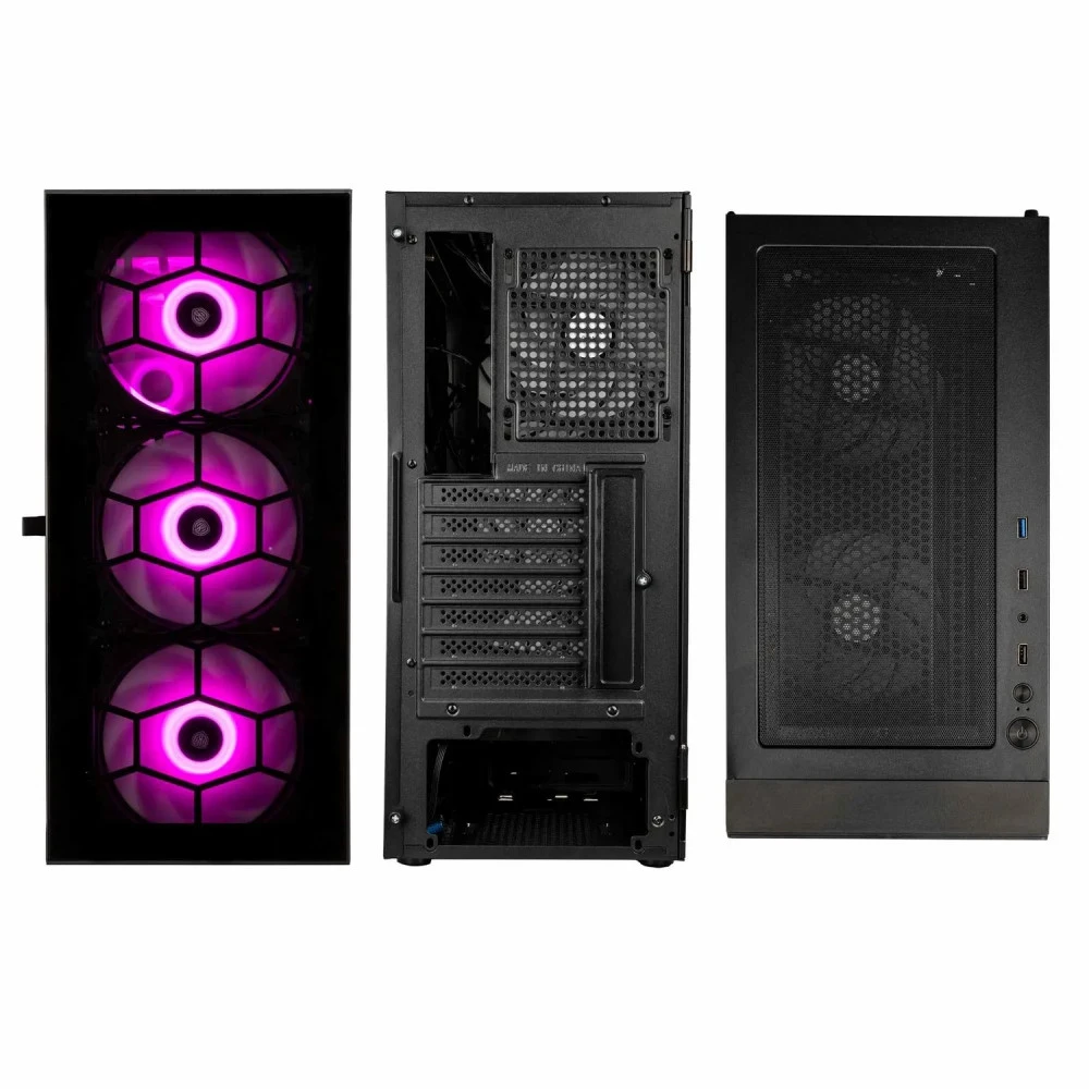Корпус ПК Kolink Observatory HF Glass ARGB, чёрный — 4