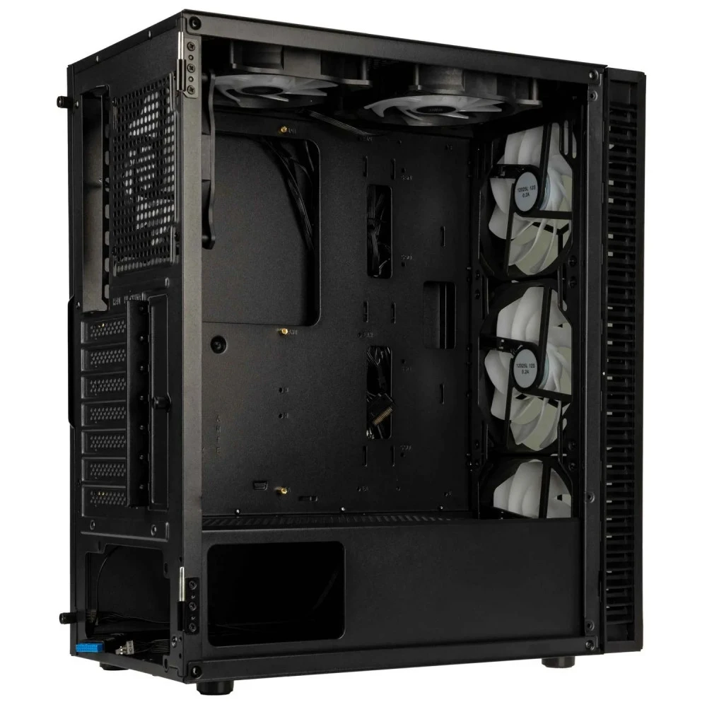 Корпус ПК Kolink Observatory HF Glass ARGB, чёрный — 5