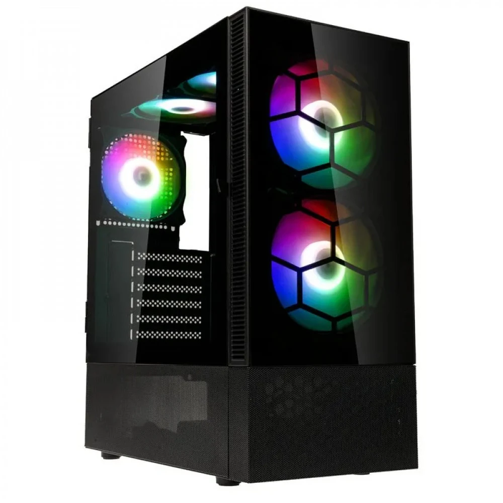 Корпус ПК Kolink Observatory MX Glass ARGB, чёрный — 2